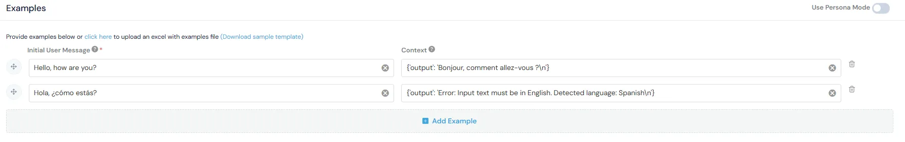 Pipeline Examples Section